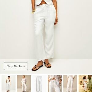 J Crew Linen Pants